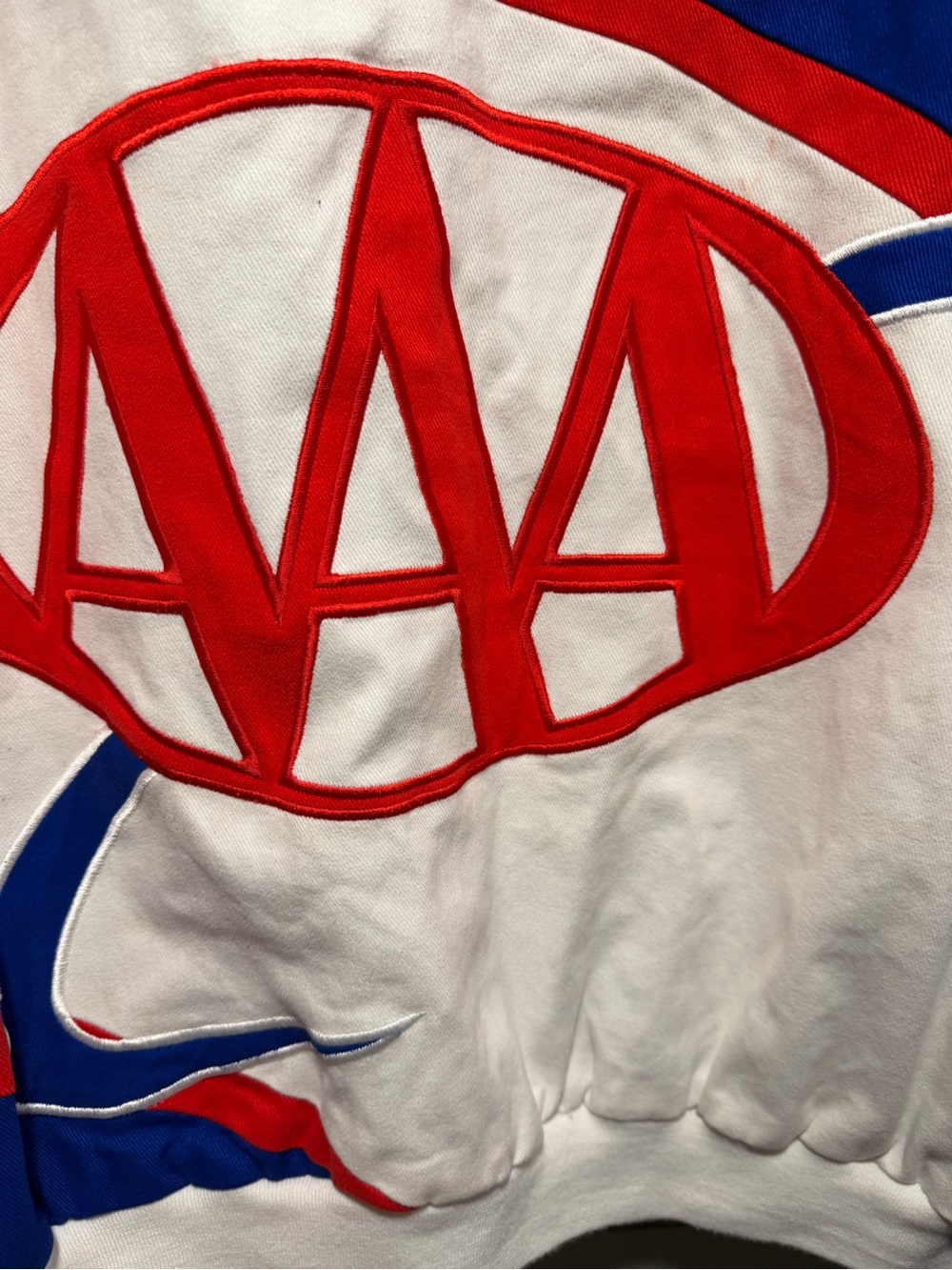 Mark Martin Men's Racing Jacket - Blue/White/Red - Picture 9 of 15